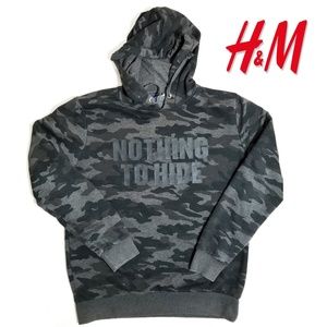 H&M Divided Camo Hoodie